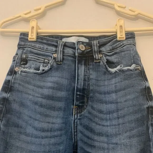 Kancan curvy skinny ankle distressed jeans Size 24 - Picture 3 of 8